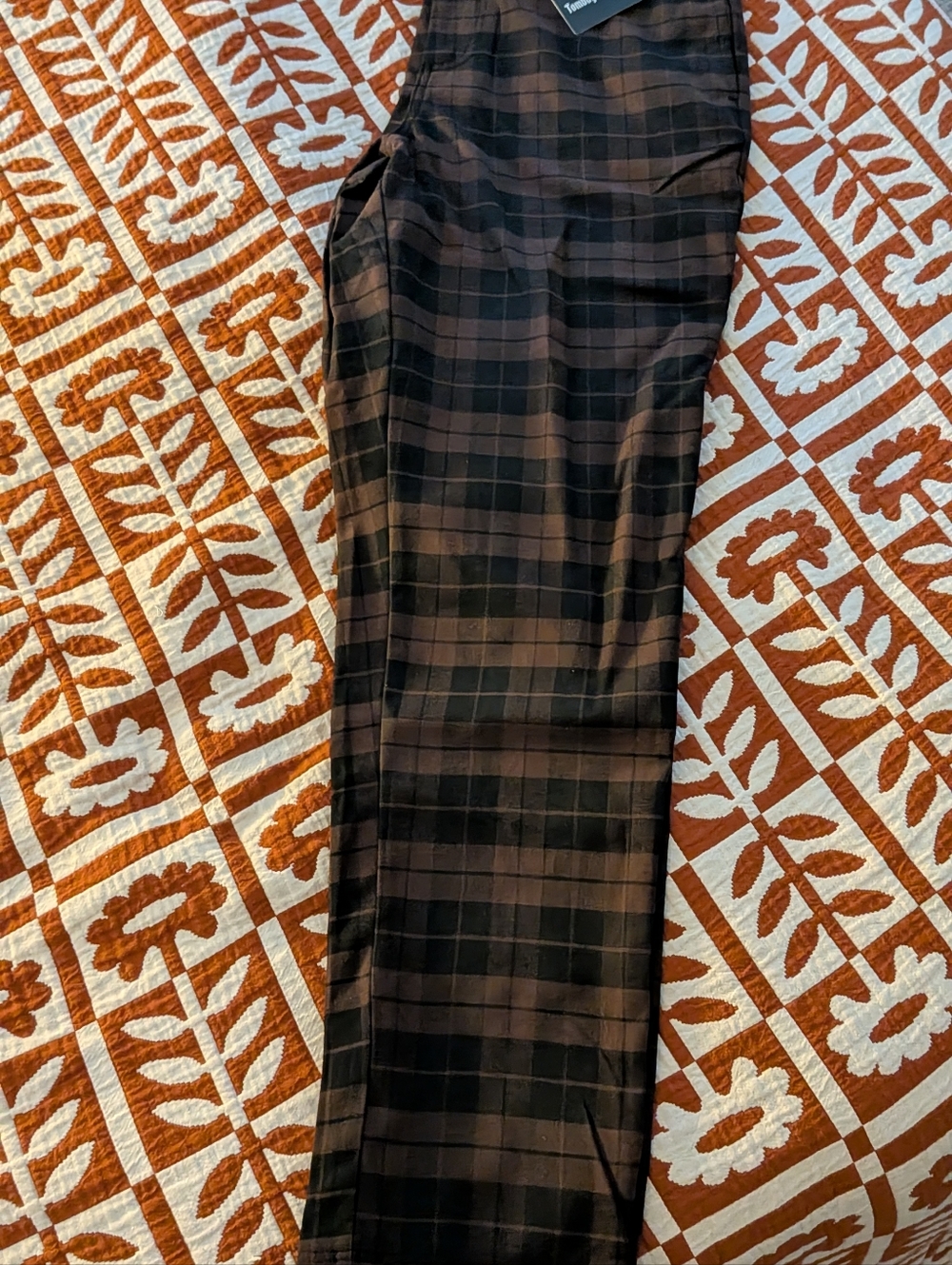 Girrlscout Tomboy Butterfly Jude Plaid Pants - Picture 5 of 8